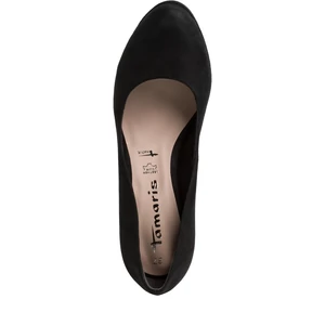 Tamaris Fekete Művelúr Magassarkú Alkalmi Cipő