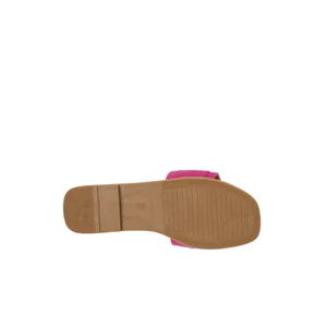 Pink Lapos Talpú Női Műbőr Papucs