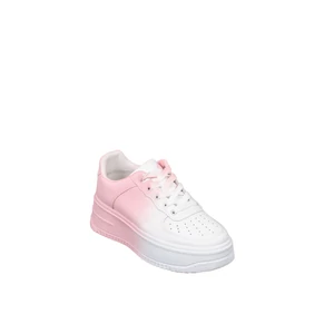Pink-Fehér Átmenetes Színű Női Sneaker
