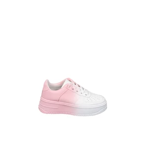 Pink-Fehér Átmenetes Színű Női Sneaker