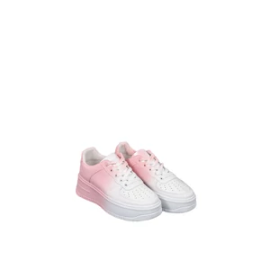 Pink-Fehér Átmenetes Színű Női Sneaker