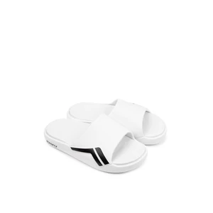 LUOFU Fehér Unisex Gumi Papucs