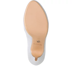 Tamaris Magassarkú Csillogó Szürke Alkalmi Cipő