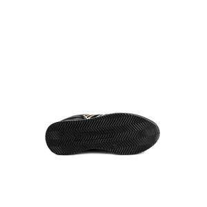 Fekete Platformos Talpú Sneaker Arany Színű Díszítéssel