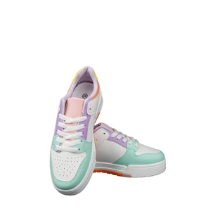 Pasztel Zöld Színű Platformos Női Sneaker