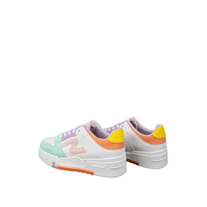 Pasztel Zöld Színű Platformos Női Sneaker