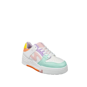 Pasztel Zöld Színű Platformos Női Sneaker