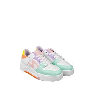 Pasztel Zöld Színű Platformos Női Sneaker