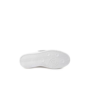 Fehér Műbőr Sneaker Arany Színű Lánccal Díszítve