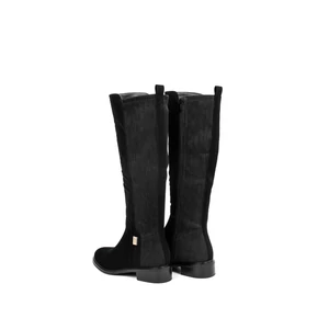 Fekete Magasszárú Művelúr Csizma