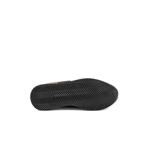 Mintás Sötétbarna-Fekete Műbőr Sneaker