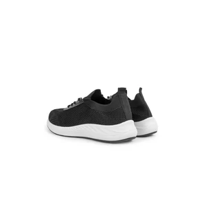 Linix Fekete Színű Fehér Talpú Szintetikus Anyagú Női Sneaker