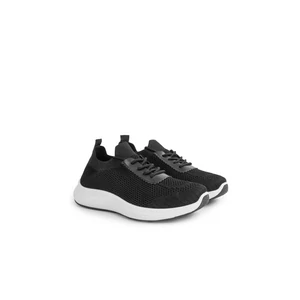 Linix Fekete Színű Fehér Talpú Szintetikus Anyagú Női Sneaker