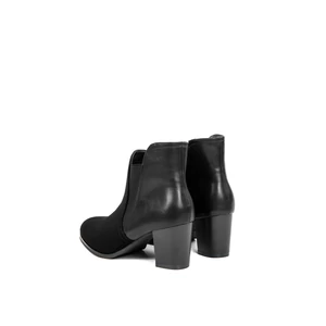 Yesmile Fekete Magassarkú Bokacsizma