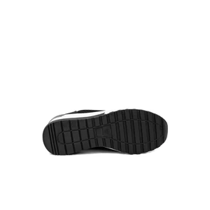 Rejtett Magassarkú Fekete Szövet Sneaker 