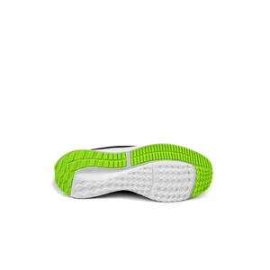 YES Szürke/Zöld Rugalmas Fűzős Férfi Sneaker Gumis Talppal