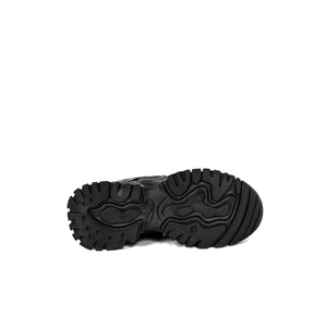 YES Fekete Magastalpú Női Sneaker