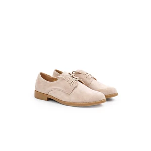 Small Swan Oxford Stílusú Khaki Színű Utcai Cipő
