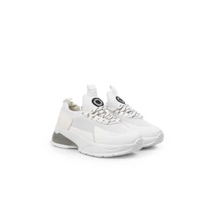 Bosido Fehér Női Magasított Talpú Sneaker