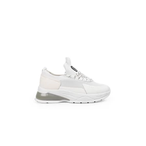 Bosido Fehér Női Magasított Talpú Sneaker