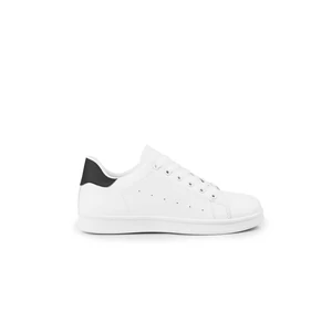 COMER Fehér-Fekete Műbőr Női Sneaker