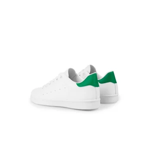COMER Fehér-Zöld Műbőr Férfi Sneaker
