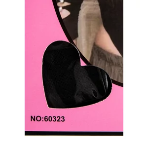 Ollike Fekete Leopárdmintás Áttetsző Bodystocking 