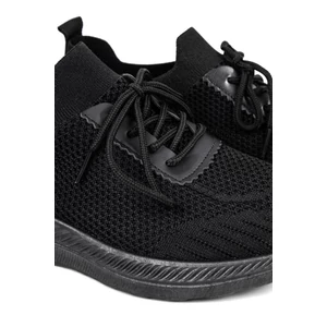LINIX Fekete Szintetikus Anyagú Női Sneaker