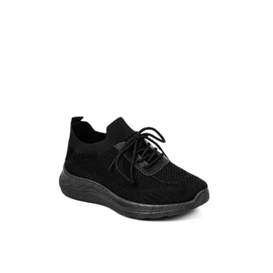 LINIX Fekete Szintetikus Anyagú Női Sneaker