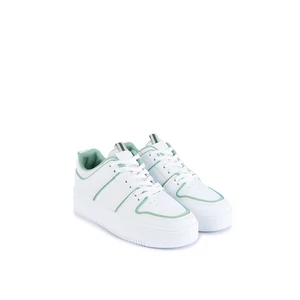 Mery Inmery Fehér-Zöld Platformos Női Sneaker