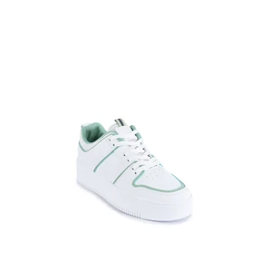 Mery Inmery Fehér-Zöld Platformos Női Sneaker