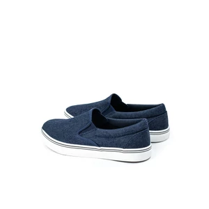 LINIX Farmerkék Vászon Férfi Slip-On 