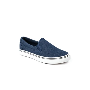 LINIX Farmerkék Vászon Férfi Slip-On 