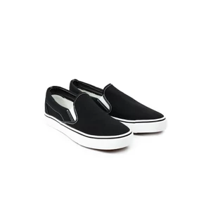 LINIX Fekete Vászon Férfi Slip-On 