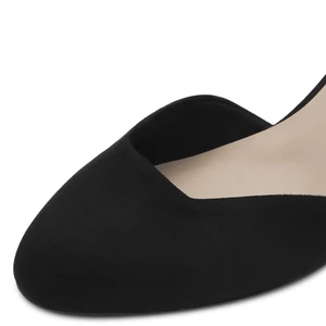 Tamaris Fekete Magassarkú Szandál