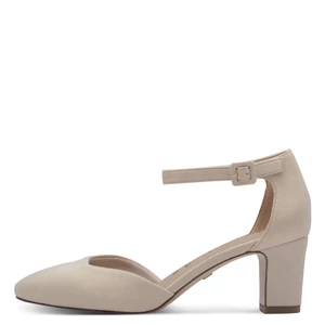 Tamaris Bézs Magassarkú Szandál