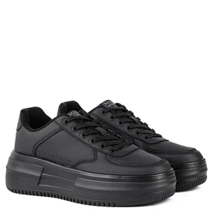Fekete Platformos Női Sneaker