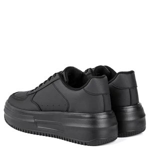 Fekete Platformos Női Sneaker