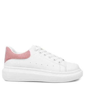 Weide Fehér Női Műbőr Utcai Félcipő