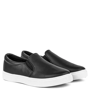 Yolera Fekete-Fehér Női Műbőr Slip-on