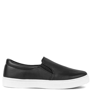 Yolera Fekete-Fehér Női Műbőr Slip-on