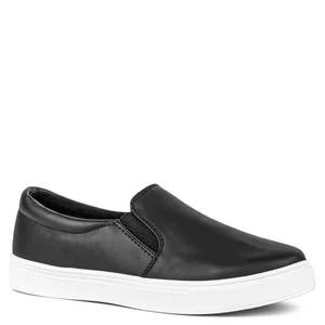Yolera Fekete-Fehér Női Műbőr Slip-on