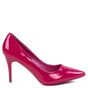 Elegáns Pink Lakkozott Női Magassarkú Cipő