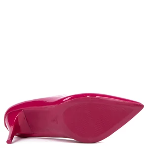 Elegáns Pink Lakkozott Női Magassarkú Cipő