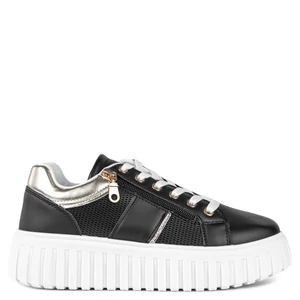 Fekete Platformos Női Sneaker