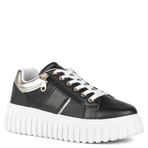 Fekete Platformos Női Sneaker