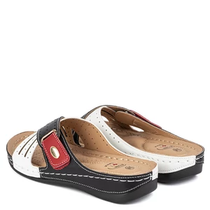 Fekete-Fehér Női Gyógypapucs