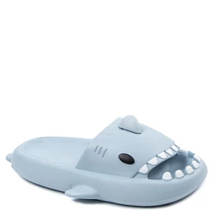 Világoskék Cápa Alakú Női Papucs