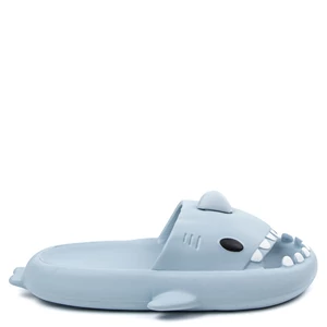 Világoskék Cápa Alakú Női Papucs