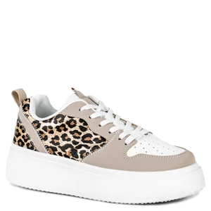Leopárd Mintás Platformos Sneaker